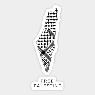 Free Palestine Sticker